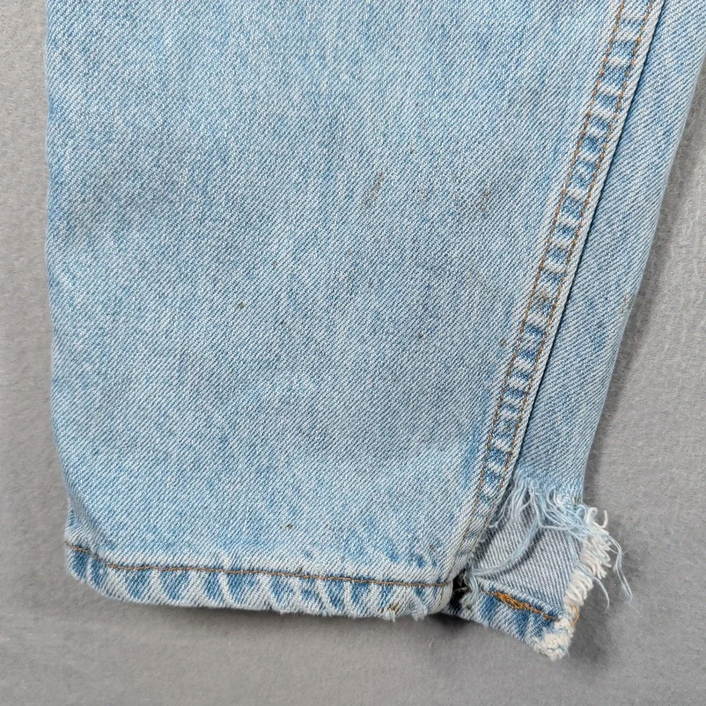 Levi's 560 Jeans Men 30x34 Light Blue Cotton Loose Fit Tapered Leg Denim‎